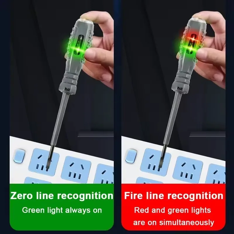 New Multi-functional Electrician Screwdriver Household Intelligent Measuring Pen Non-contact Induction Voltage Power Tester