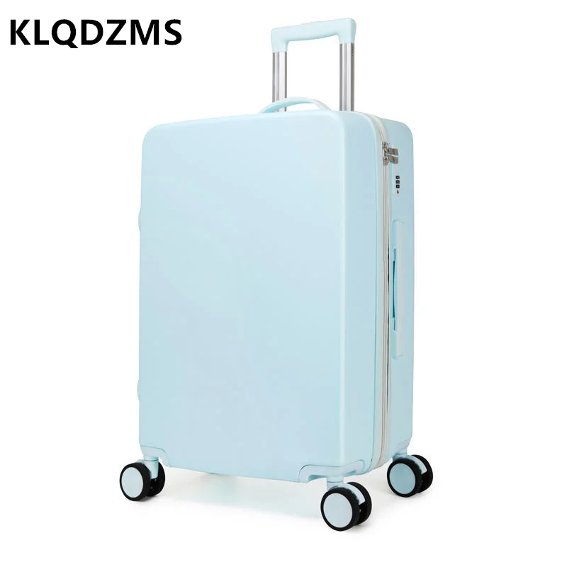 KLQDZMS The New Men and Women's Suitcase 20 Inches Silent Universal Wheel Boarding Luggage 28 Inches Large Capacity Trolley Case