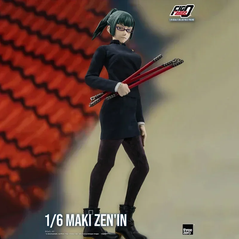 In Stock Threezero FigZero 1/6 Zenin Maki Anime Jujutsu Kaisen