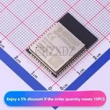 범용 Wi-Fi + BT + BLE MCU 모듈, PCB 온보드 안테나 모듈, ESP32 WROOM 32E N4, 100% 오리지널 ESP32-WROOM-32E-N4