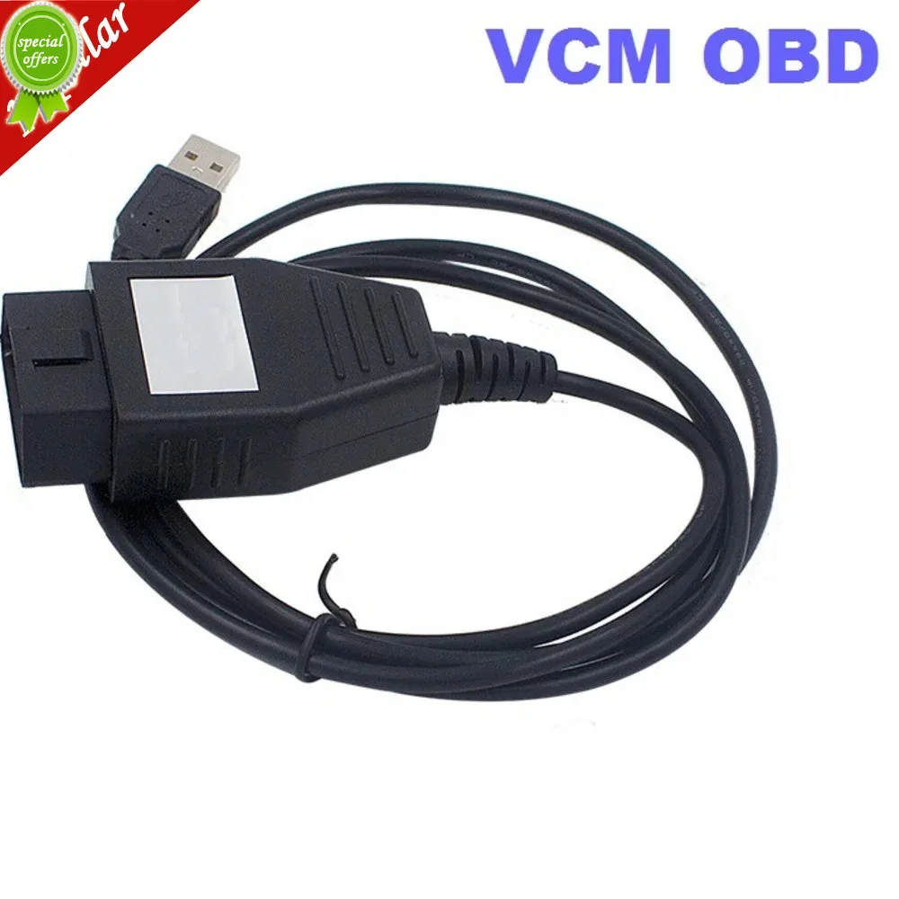 2024 New VCM OBD For Ford OBD2 Scanner Ford VCM OBD Focom Diagnostic Cable VCM OBD Focom Scan Tool MINI VCM OBD Focom Ford FoCOM