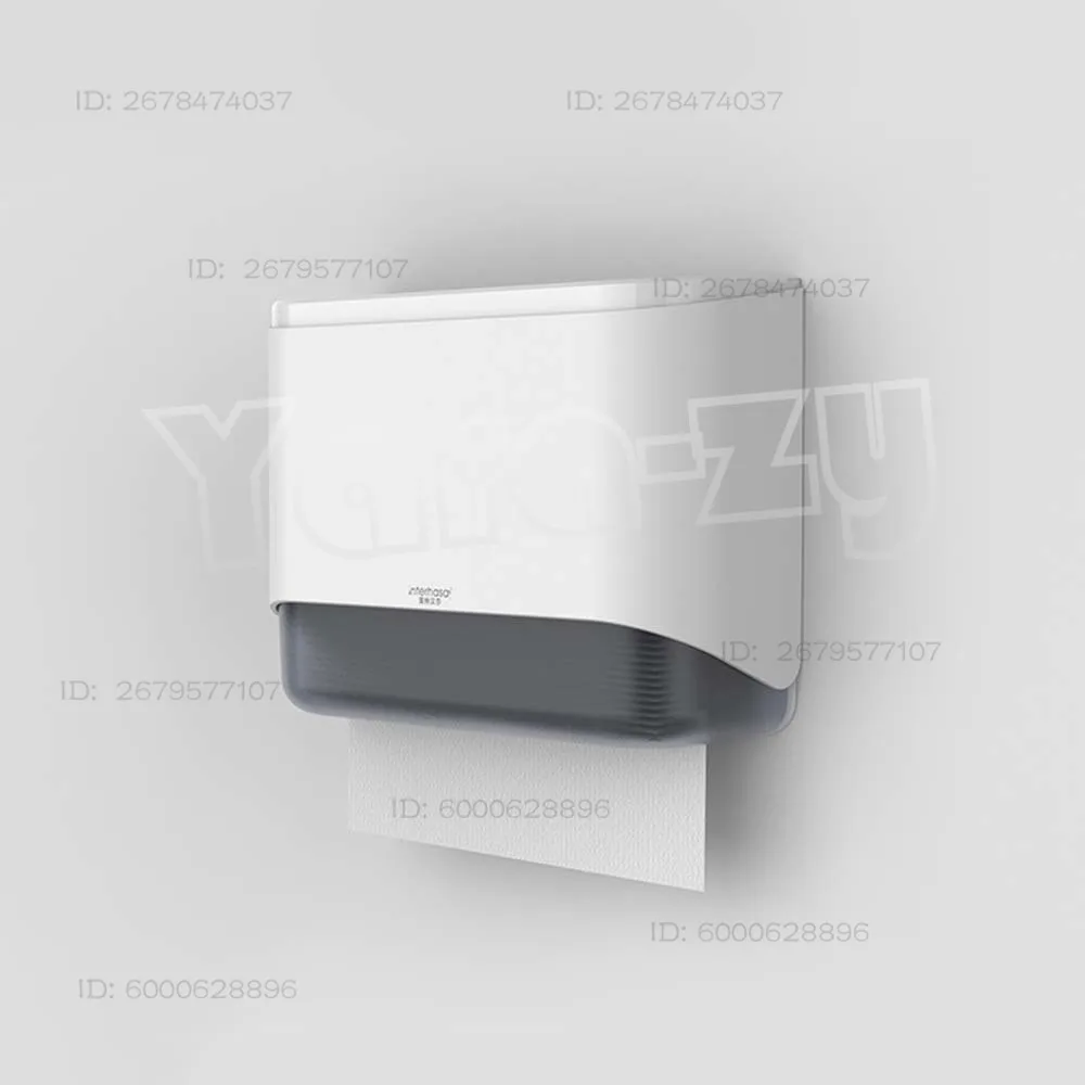 Multi-purpose Toilet Paper Holder Waterproof Tissue Box ABS Towel Dispenser Wall-mounted Punch Free for Bathroom Kitchen