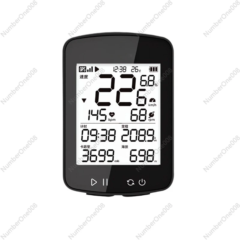 G Second Generation Wireless GPS Cycling Computer Highway Mountain Bicycle Waterproof Speed Odometer Cycling Fixture