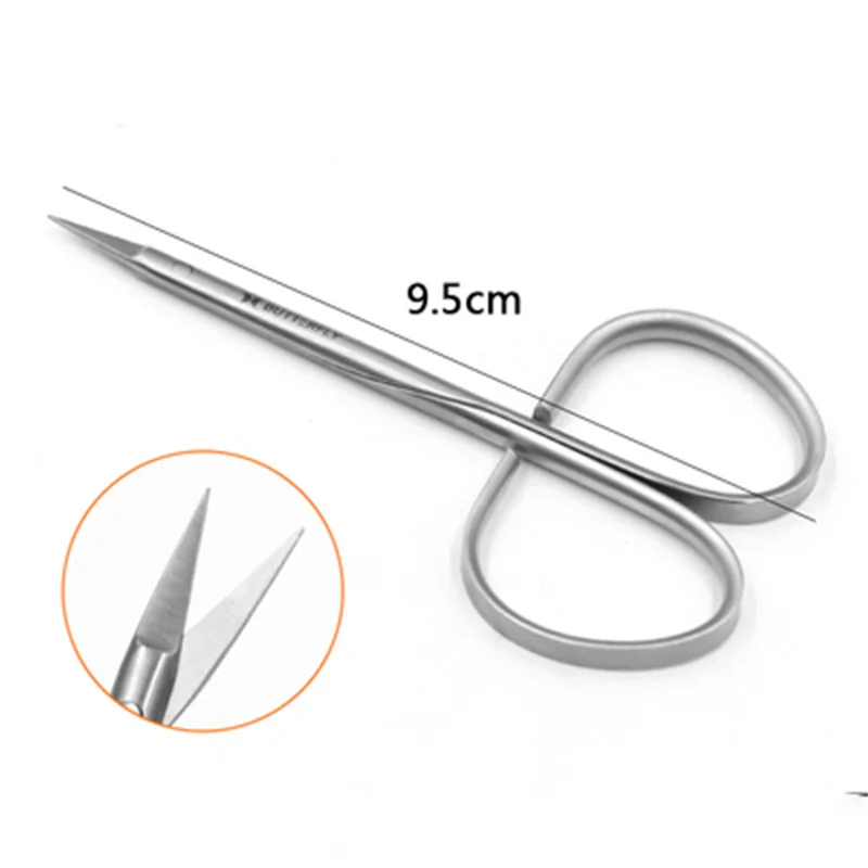 

Stainless Steel Handle Tissue Separation Scissors Sharp Scissors Eye Stripping Scissors Double Eyelid Surgery Tool