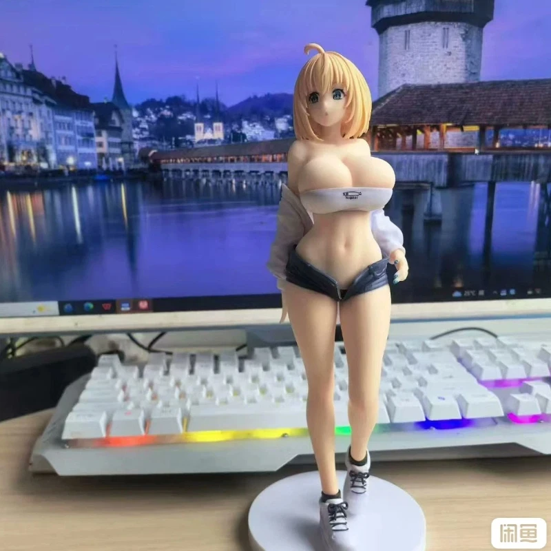 

Anime Figure Beautiful Girl Sophia Summer Standing Pvc 26cm Height Collectible Model Desktop Decoration For Adult Anime Fans