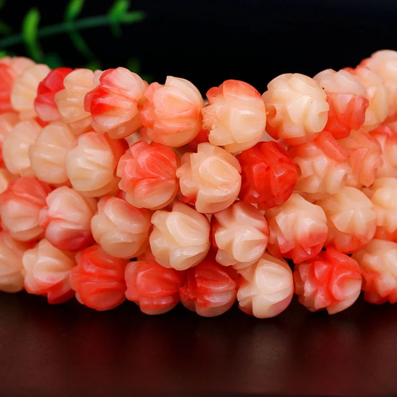 Tibetan-style bone 108-bead Buddhist bracelet with intricate patterns, fashionable and versatile