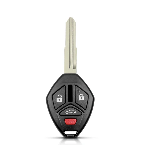 KEYYOU 3/4 кнопки для Mitsubishi Outlander Galant Eclipse Lancer Rapienna чехол для дистанционного ключа