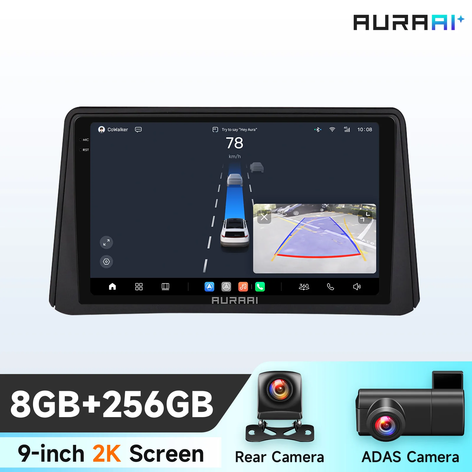 Auto Intelligent Systeem Auto Multimedia Speler voor Opel Mokka 1 2012-2016 7870 Online Radio 3D Display 2K Scherm ADAS 360 Audio AI
