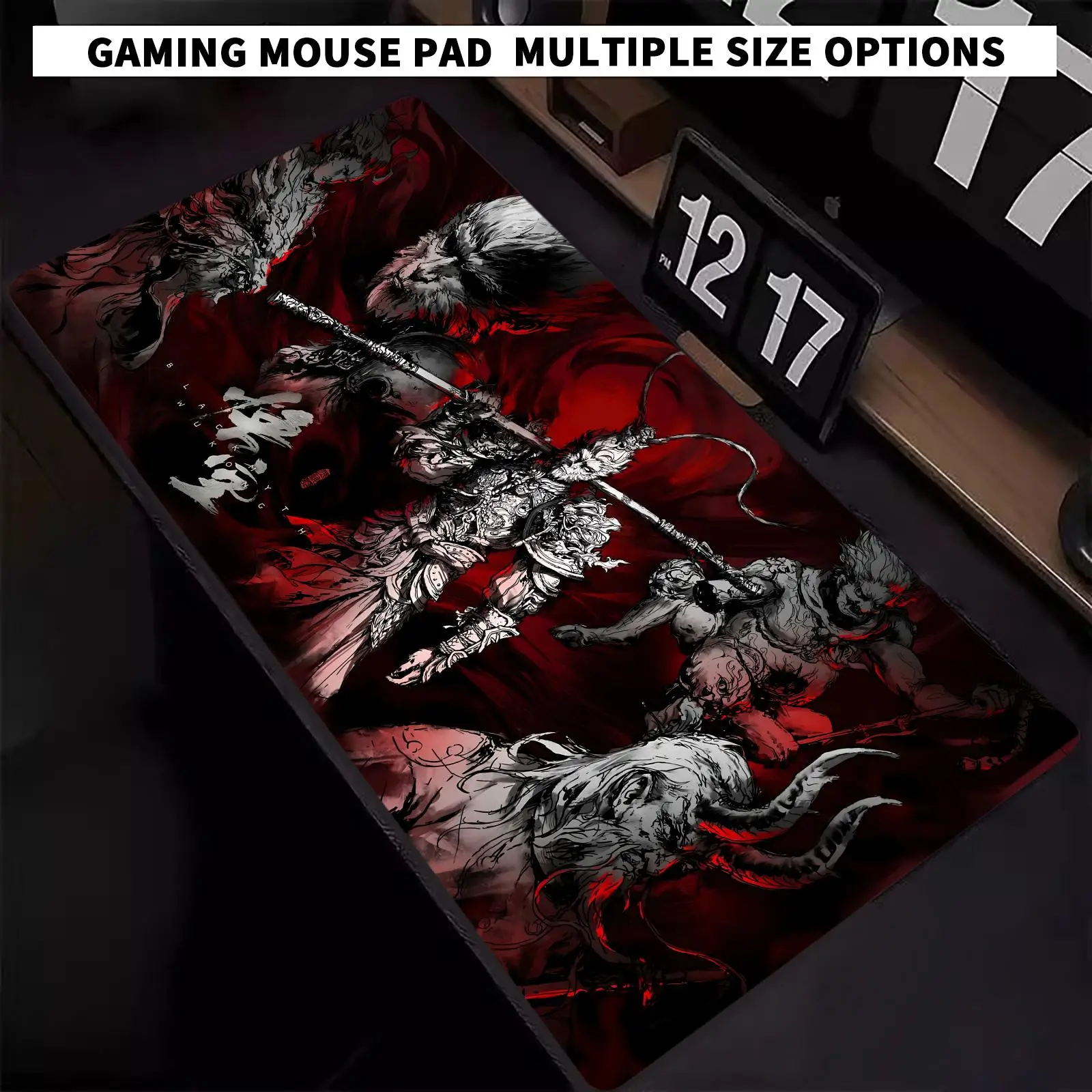 Black Myth Wukung  Mouse Pad Mouse Pads Large Gaming Mousepad XXL Keyboard Gamer Mouse Pad Laptop Desk Mat Mouse Mats