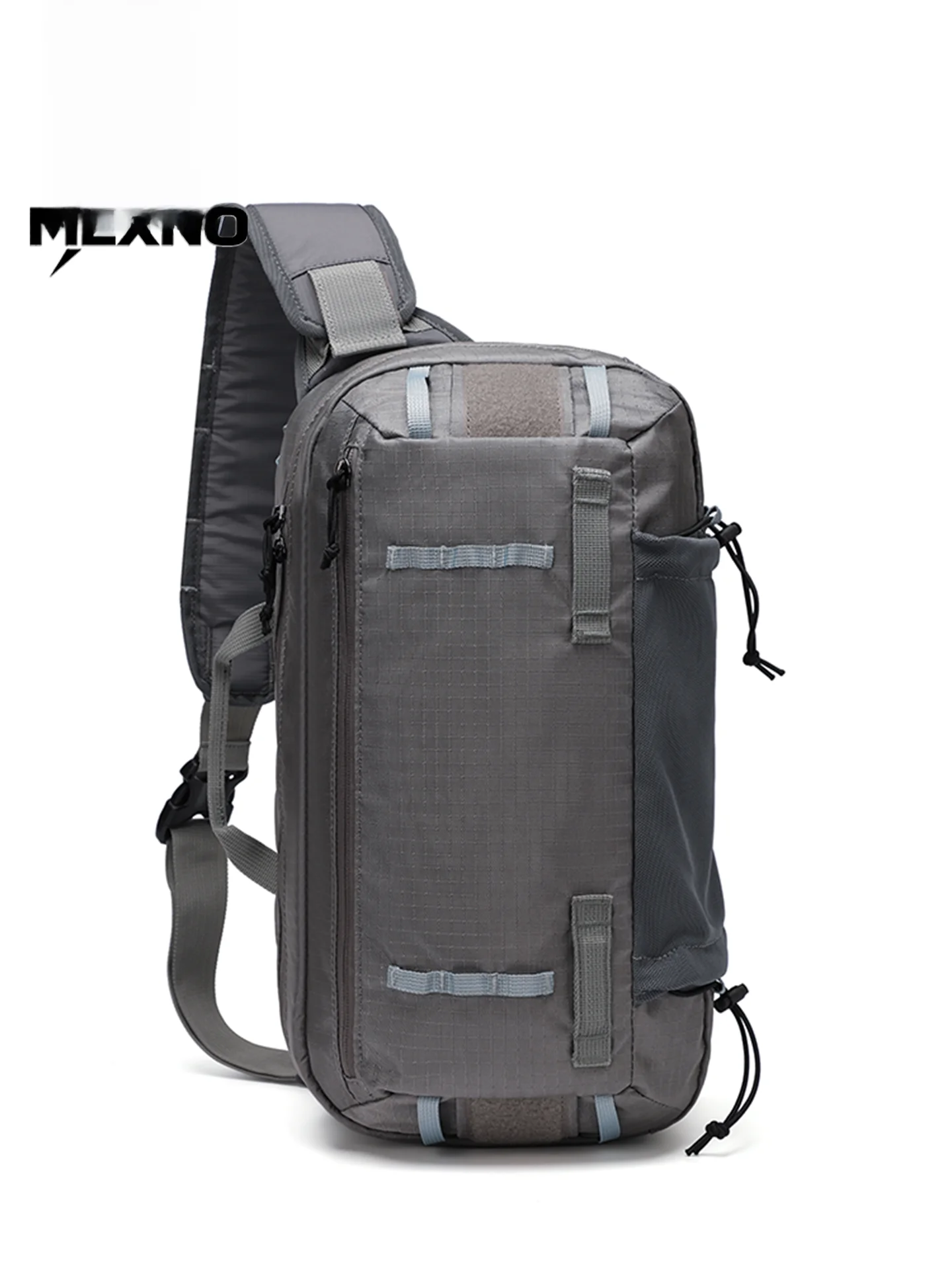 New Men's Outdoor Waterproof Chest Bag Large Capacity Hiking Commuting Shoulder Bag Travel Trekking Single Strap Bag