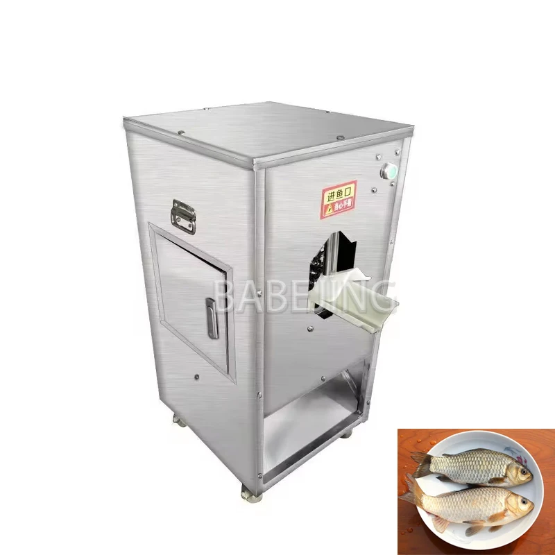 

New Type Of Automatic Fish Processing Machine For Cleaning And Killing Trout Scales