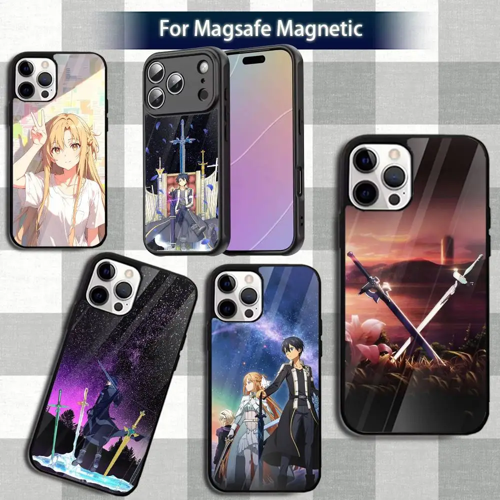 

K-Kazuto K-KirigayaS Phone Case For iPhone 13,12,15,17,11,16,14,Pro,Max,Plus,Mini,Magsafe,Magnetic Wireless Charging Case