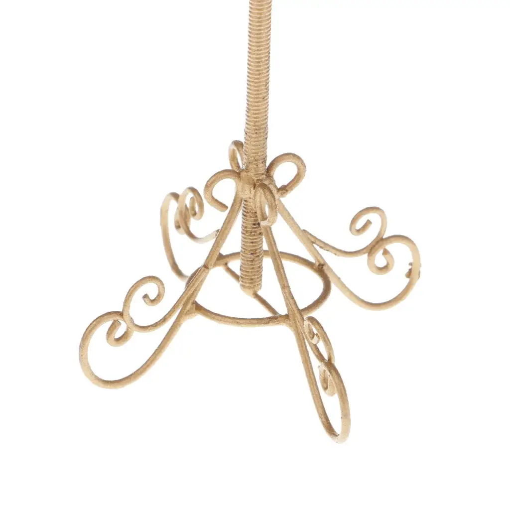 

Металлическая миниатюрная клетка для птиц для кукольного домика, мебель в масштабе 1:12, аксессуары для декора моделей и сцен