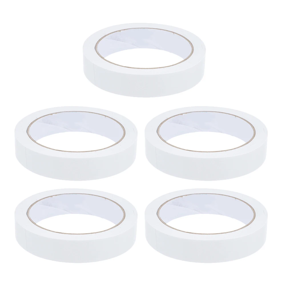 5Pcs Waterproof Kraft Paper Tapes Curling Abrasion Resistant Practical Stationery Crafts Tape Kraft Paper Tape