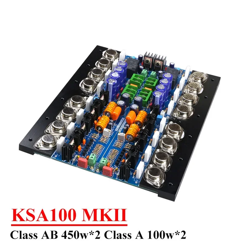 

450w*2 KRELL KSA100 MKII Class A Class AB 2-channel Power Amplifier Board High Power Voice Warm HIFI Audio Amplifier Board