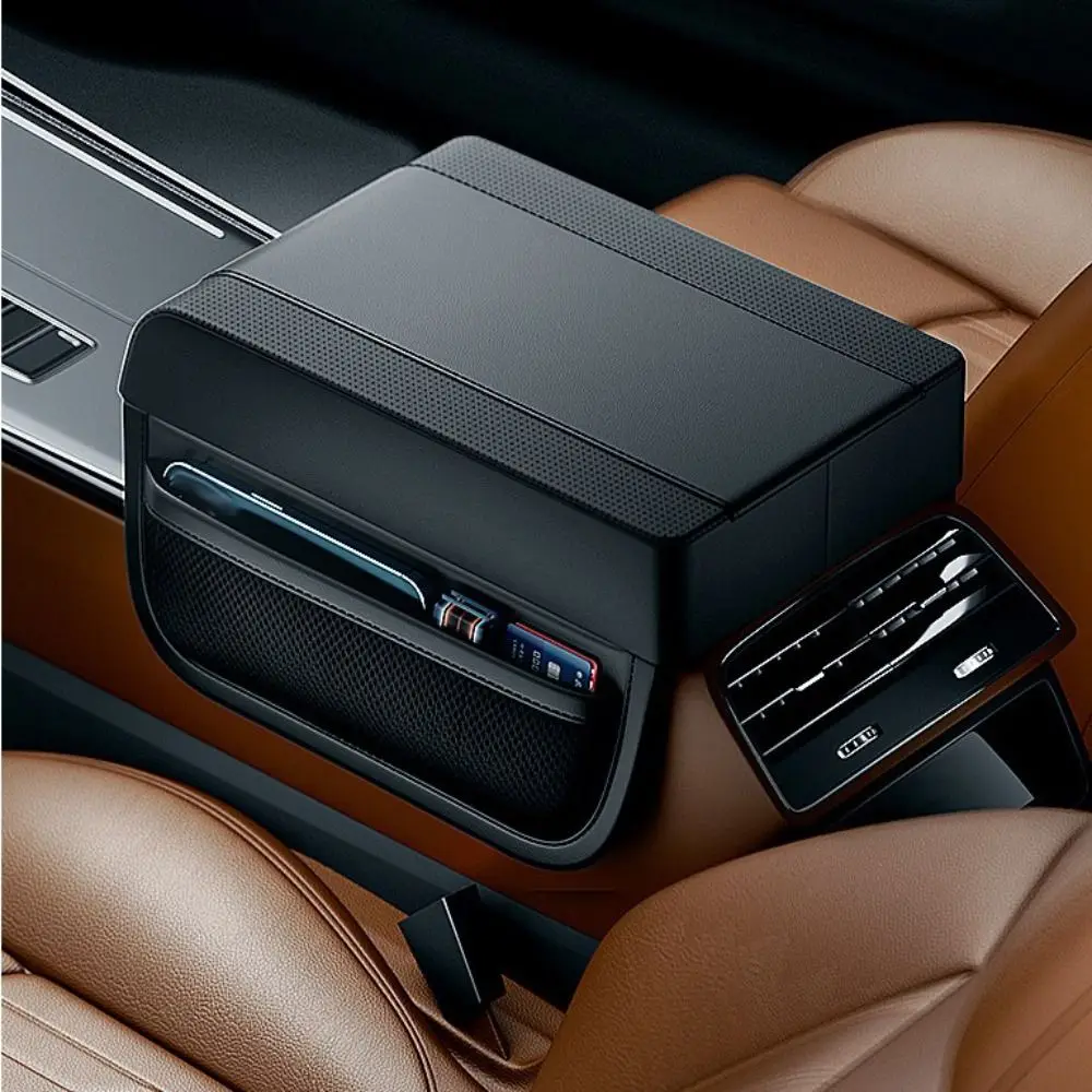 

Аксессуары, хлопковая подушка для автомобильного подлокотника с эффектом памяти, кожаная универсальная подушка для подлокотника, поддержка локтя с карманной подкладкой-усилителем