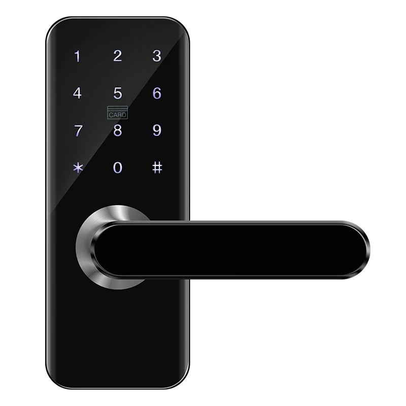 Доставка из США TTlock, отпечаток пальца, входной дверной замок без ключа, биометрическая электронная клавиатура, дверной замок с засовом, цифровой дверной замок