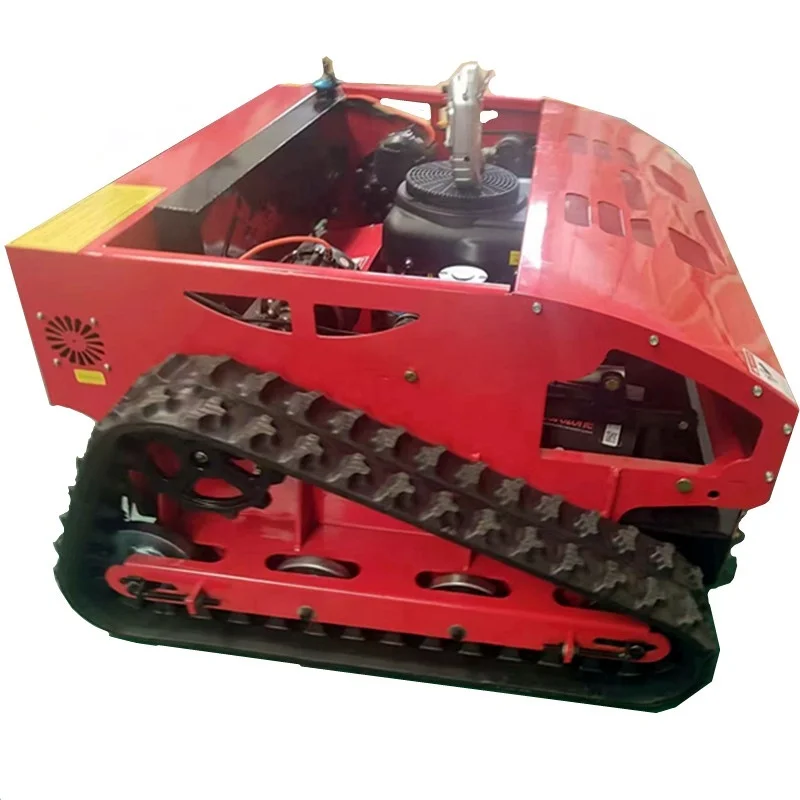 China Self-Loading Steel Track Mower Hot Sale High Quality Lawn Wholesale Mini Mower