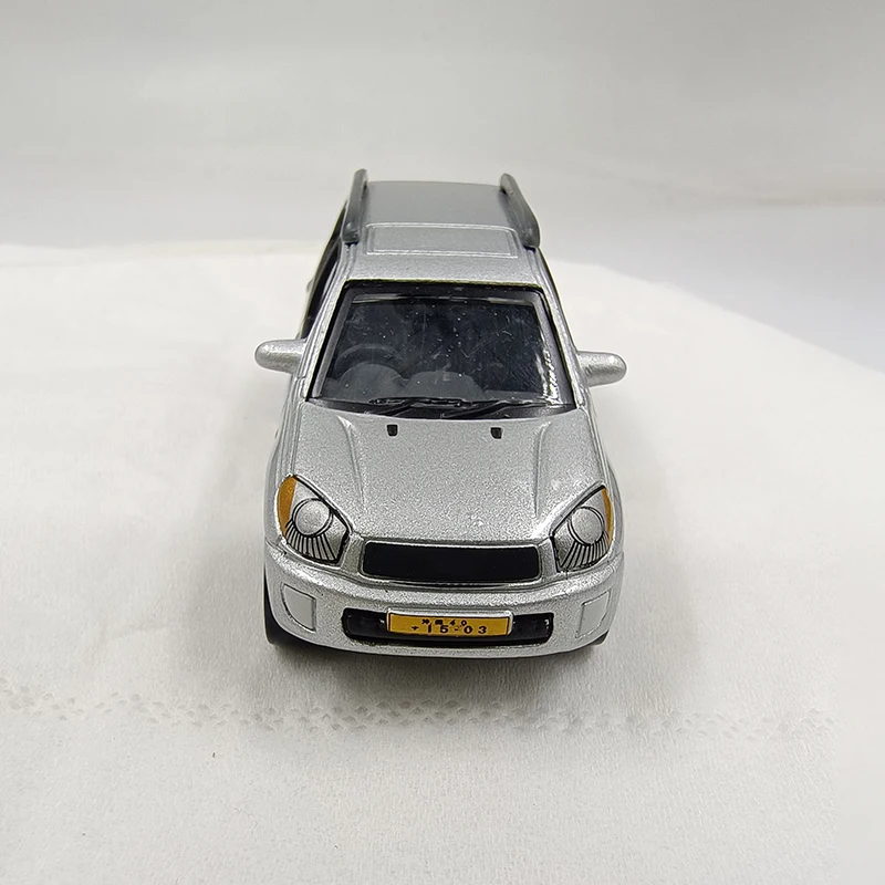 Diecast 1:64 Scale RAV4 Silver Alloy Car Model Finished Simulation Collection Car Model Gift Toy