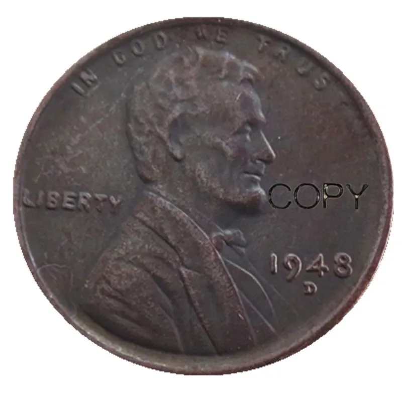 US One Cent 1948P/D/S Copy Coins