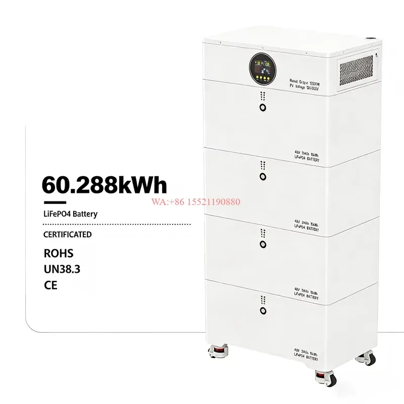 WMWMNU for Commercial 60kWh Lithium Iron Phosphate Battery Storage Cabinet 48V System Suitable for Farms and Commercial