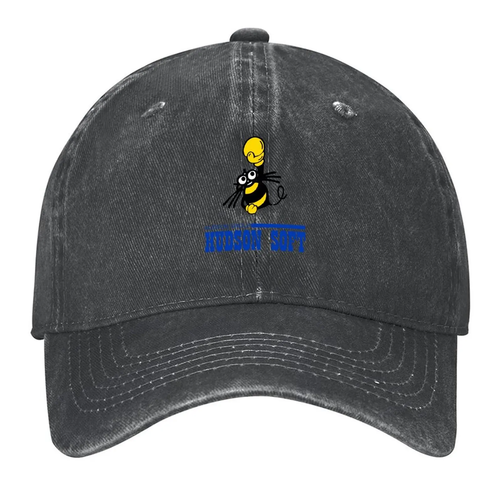 

Hudson Soft Boxing Bee Logo Baseball Cap Mountaineering hats on offer Winter hat funny hat Women's Beach Men's