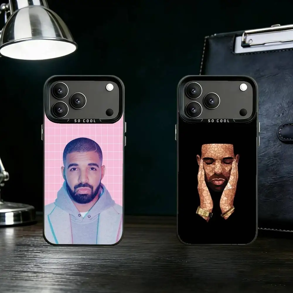 

Rapper D-Drake Phone Case For iPhone 17,16,15,14,13,12,11,Pro Max,Plus Candy Silver Cover