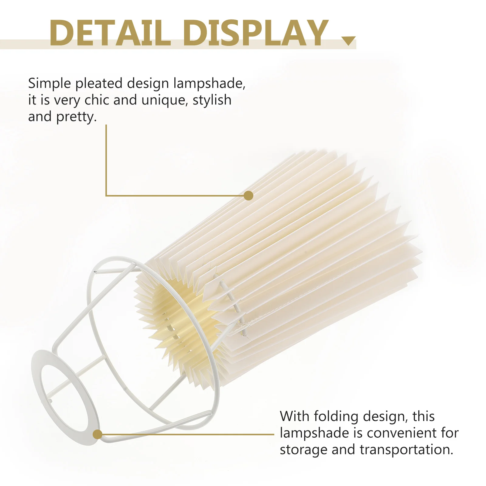 

1pc Lampshade Accessory Cover For Cloth Lampshade Desk Table Lamp Durable Modern Home Decor Home Light Shell