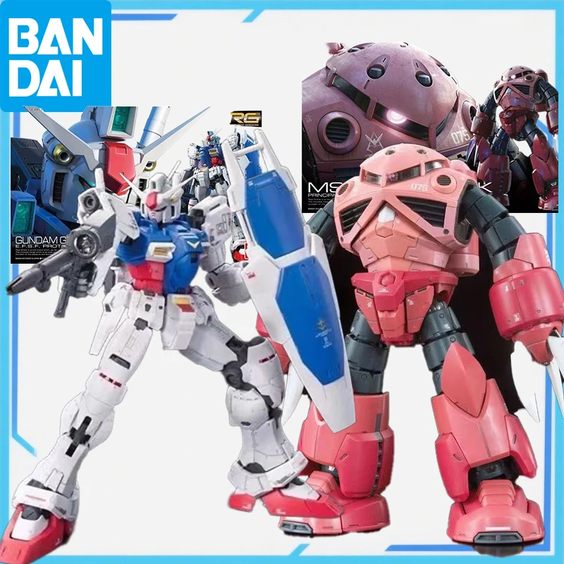 

Bandai Genuine MSM-07S Z'GOK RG Gundam Anime Action Figure Robot Periphery Collectible Assembly Model Toy Ornament Gift Children