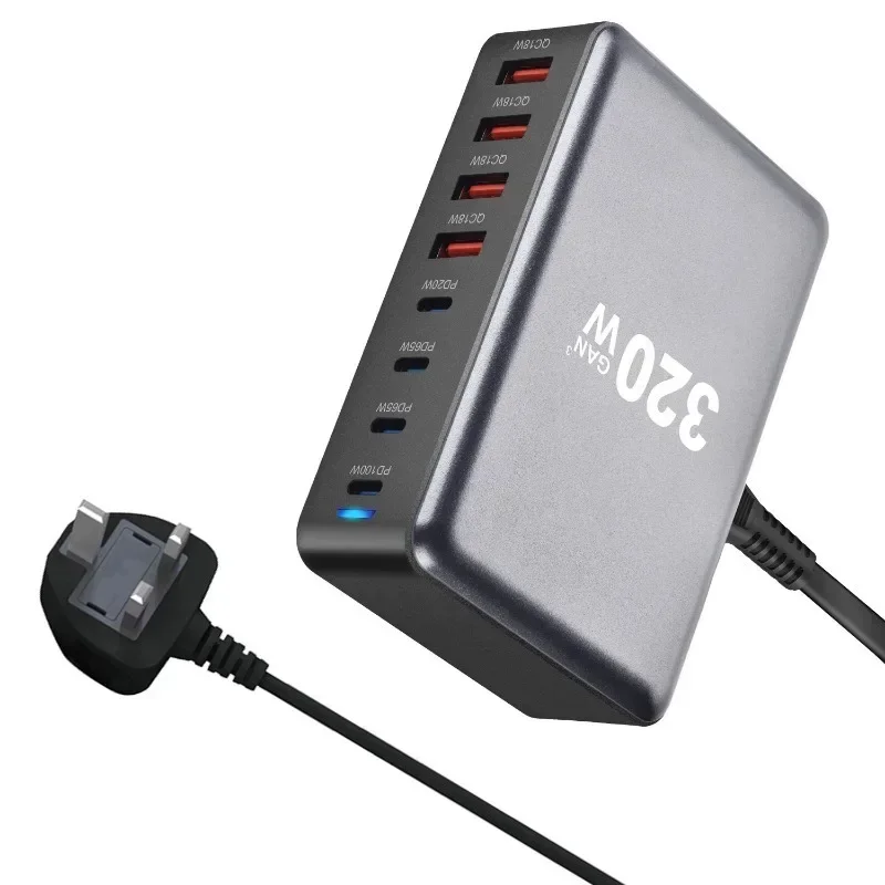8포트 USB C타입 데스크탑 충전기 이미지