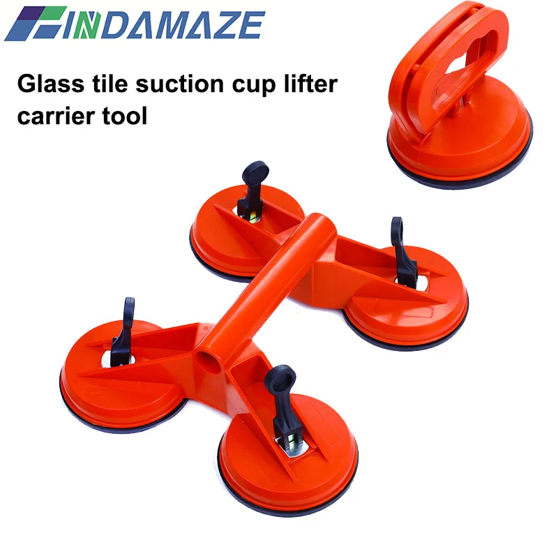 ABS Rubber Glass Suction Cup Tile Floor Handling Suction Lifter 30-120KG Lifter Carrier Locking Vacuum Hand Tool