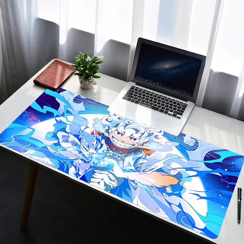 

Mouse Pad PC One Piece Luffy Non Slip Rubber Mousepad Laptop Gamer Cabinet Keyboard Pad Office Computer Gaming Desk HD Mouse Mat