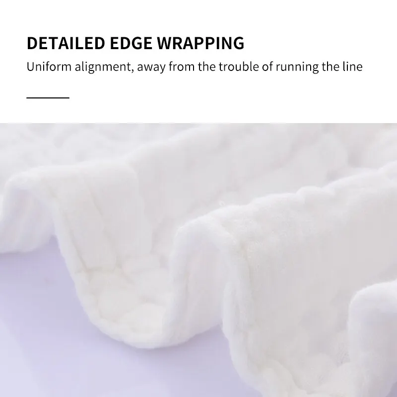 1 قطعة 6 طبقة الخيزران القطن الأطفال لحاف الوليد حمام منشفة لينة و تنفس الطفل أربعة مواسم بطانية 105*105 سنتيمتر