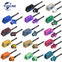 RG174 Cable A B C D E F G H I K Z L M N Type Male to Female Pigtail Fakra Plug RG174 coaxial Cable for GPS Car Radio Antenna