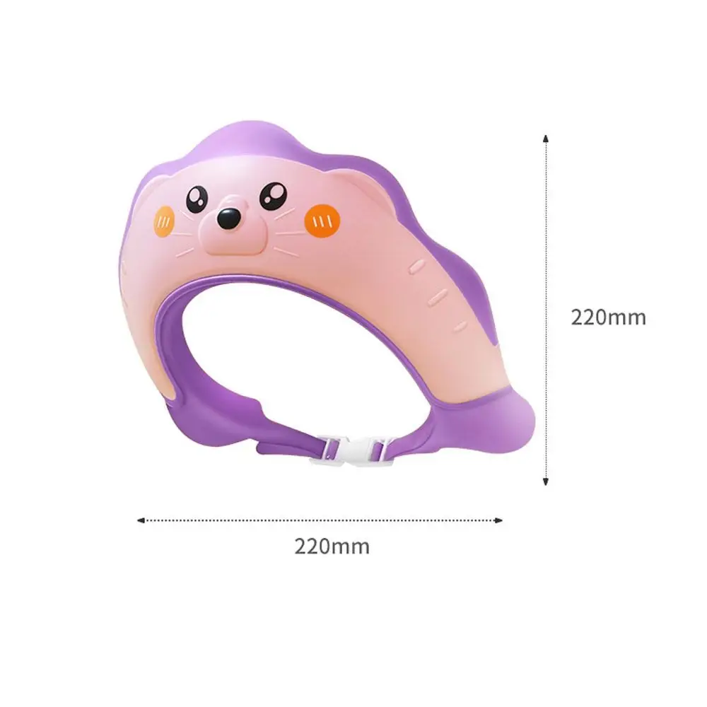 Adjustable Sea Lion Baby Shower Cap - Shampoo Shield - Image 7