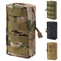 600D Oxford Outdoor  Tactical Bag EDC Molle Tool Zipper Waist Accessories Durable Belt Como Pouch For Hunting Airsoft