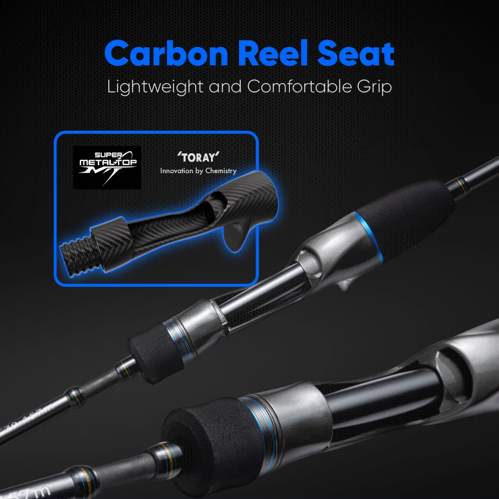 SOLOKING-Zenith Gamer Vara De Pesca, Ponta De Titânio, 1.57m, MH Fundição Rápida, Jigging Rod para Lula, Lula, Polvo, Barco Vara De Pesca