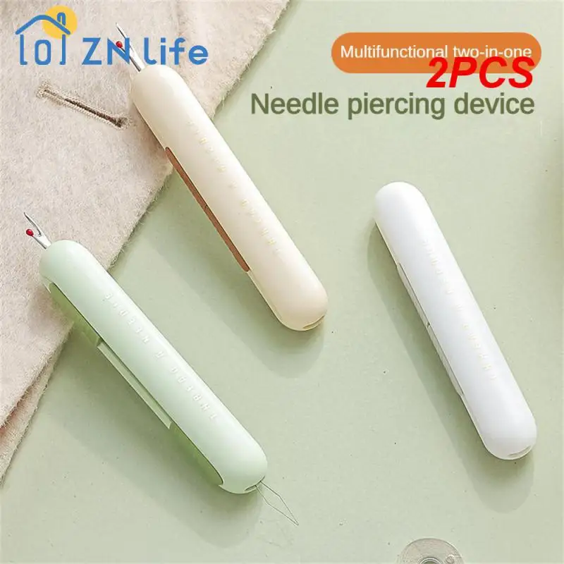 2PCS Sewing Thread Box Convenient Durable Easy To Store Highly Rated Effective Best Seller Sewing Needle Cylinder