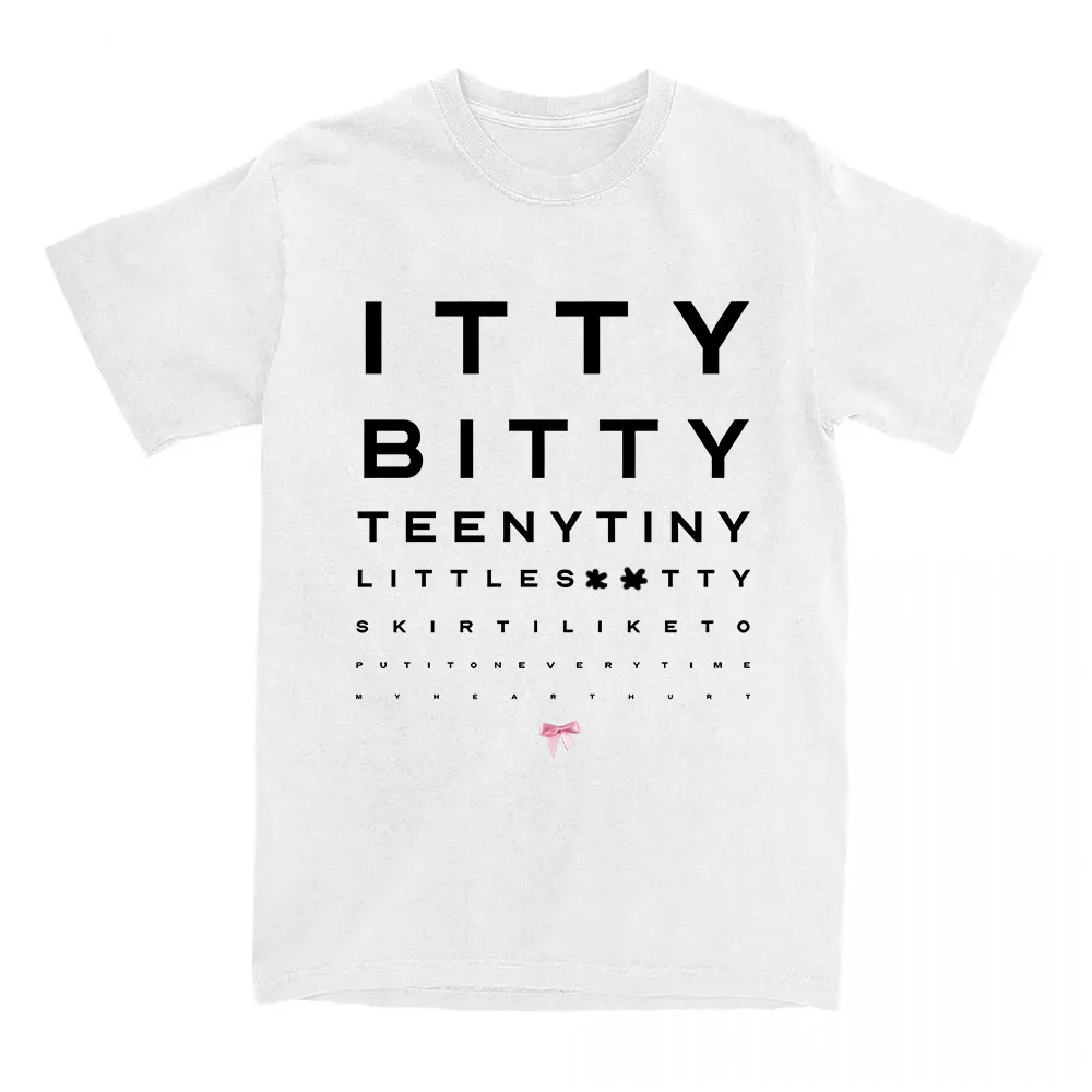 

Детская футболка Itty Bitty Eye Test Ashnikko, футболка с принтом певицы, летние женские футболки с круглым вырезом, одежда с графическим рисунком, 2021, одинарные топы