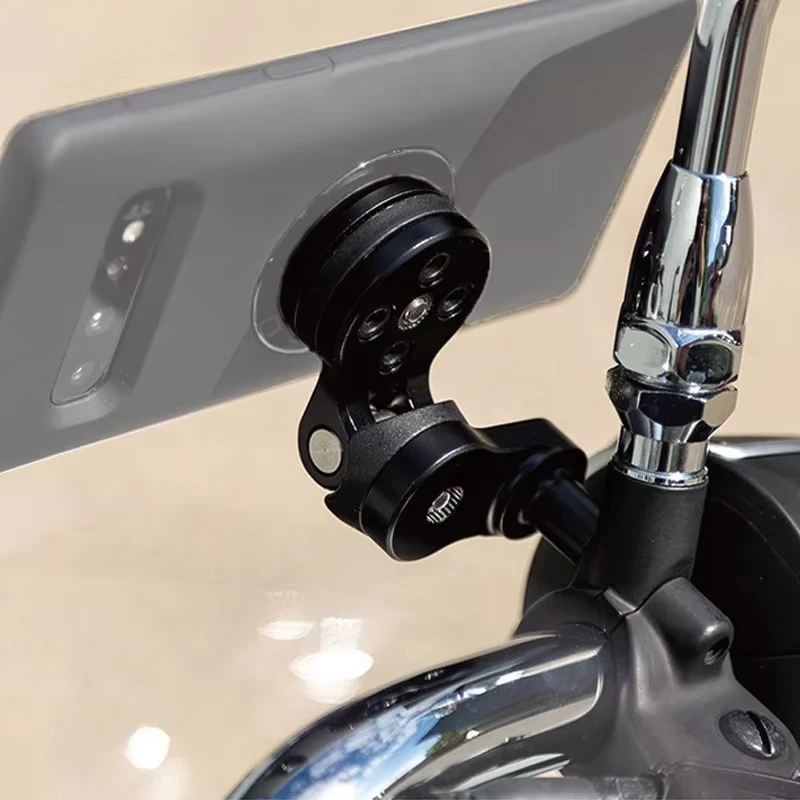 

or Motorcycle Handlebar M8 Cell Phone Holder Risers Bracket GPS Navigation Mobile Mount Support Universal M8 Screw Moto