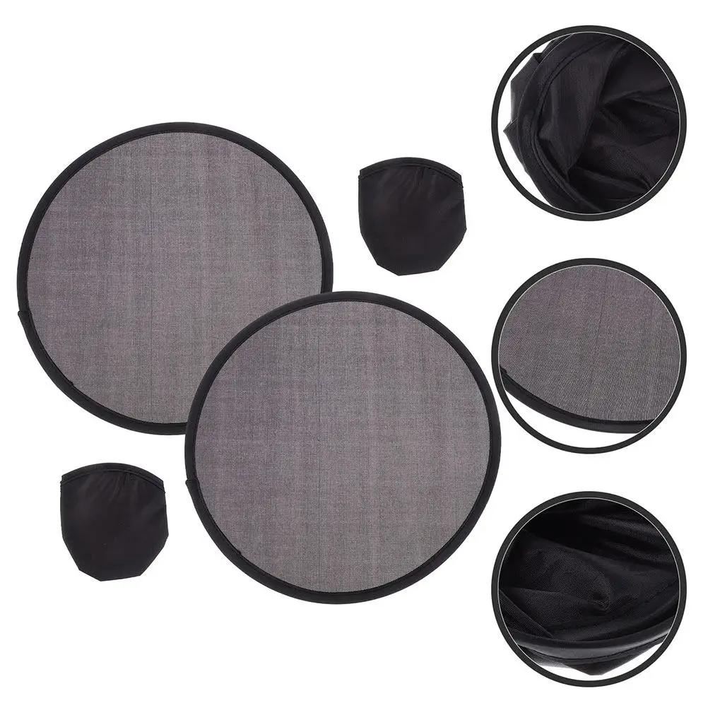 

Portable Folding Round Hand Fan Lightweight Compact Design for Summer Travel Dance Performance Party Decoration Photography Prop