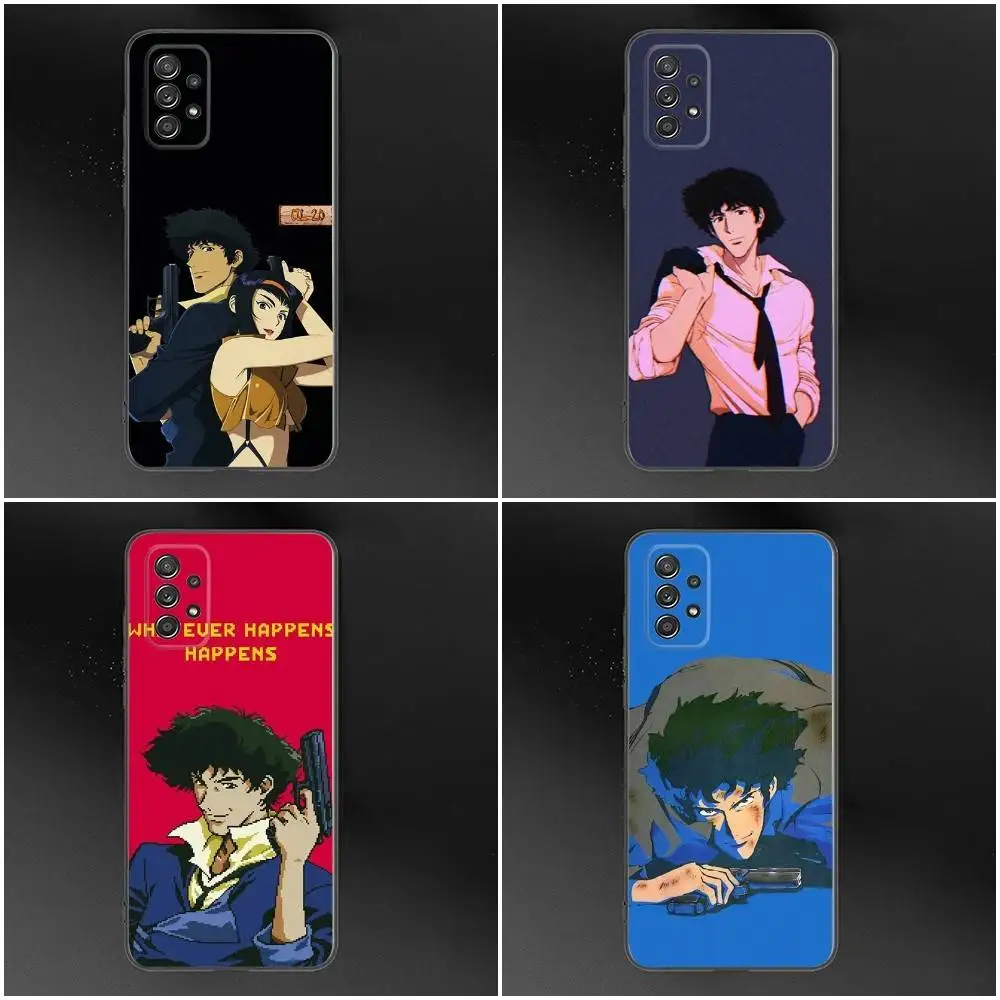 

C-Cowboy B-Bebop Phone Case For Samsung Galaxy S25,S24,S21,S22,S23,S30,Ultra,S20,Plus,Fe,Lite,Note,10,9,5G Black Cover