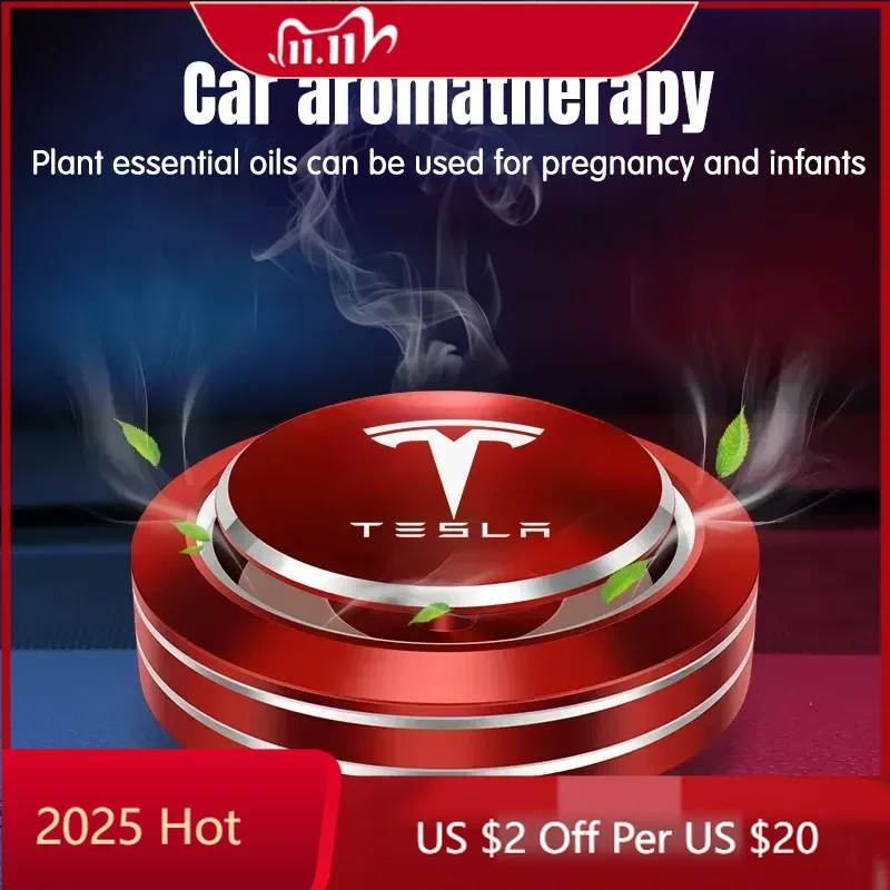 

Car Sticker Car Interior Air Freshener Fragrance Aromatherapy Diffuser For Tesla Model 3 Model X S 2016-2023 Model Y Decals TM3