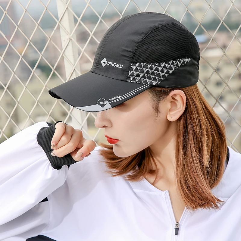 Canada Women Summer Brand Quick Dry Baseball Cap Men Sports Running Sweat Snapback Sun Hat For Female Fashion Kpop Camping Bone