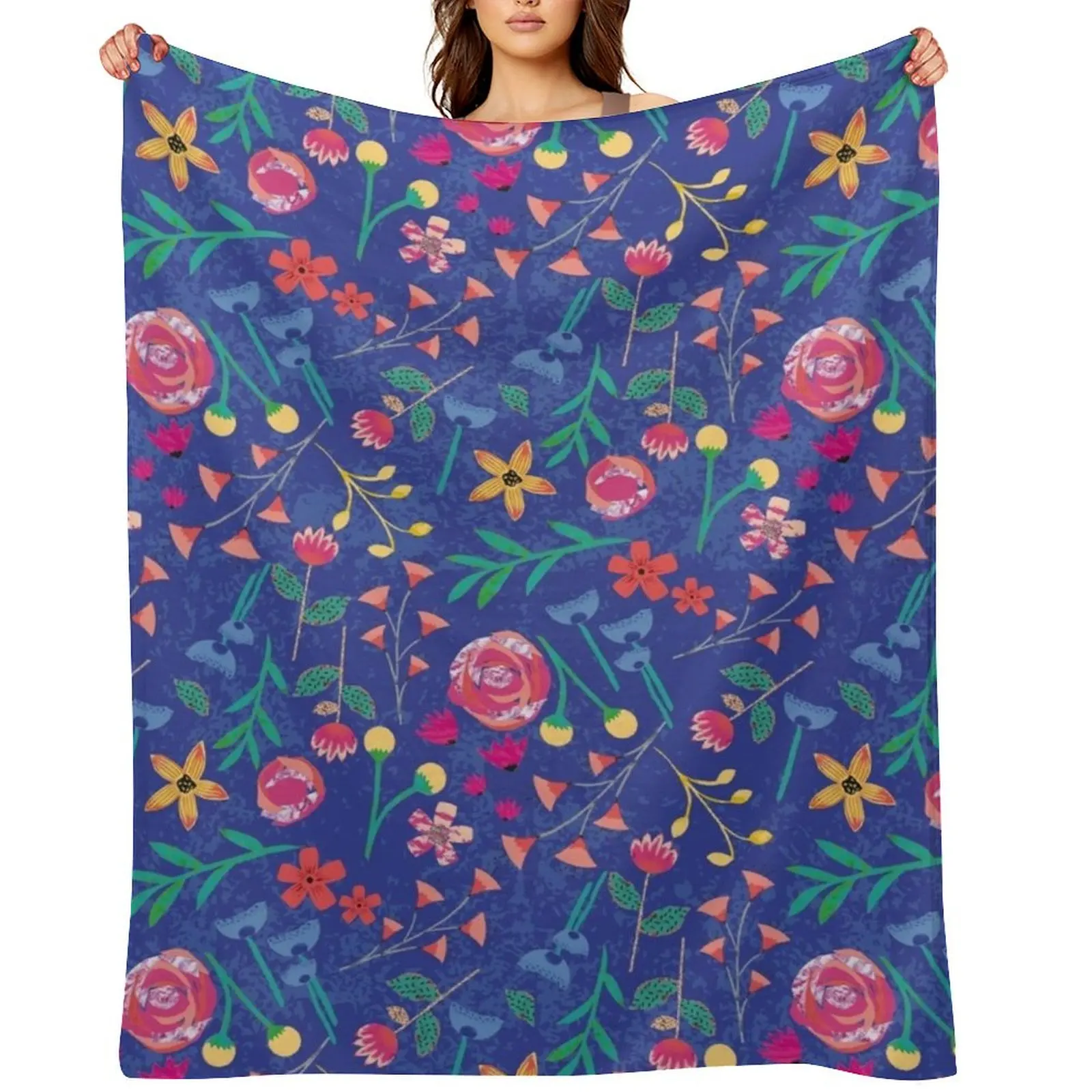 Discarded Bouquet Throw Blanket Moving halloween Fashion Sofas For Baby Blankets