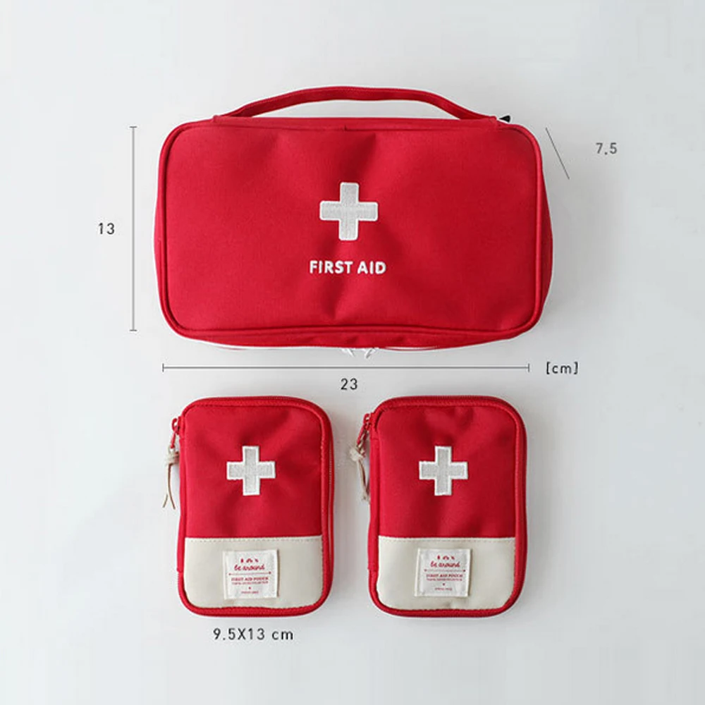 Empty Large First Aid Kits Portable Outdoor Survival Disaster Earthquake Emergency Bags Big Capacity Home/Car Package