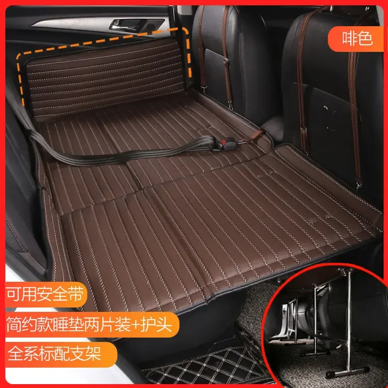 Non-inflatable Mattress  SUV MPV Rear Seat Car Travel Bed Rest Sleeping Pad for Adults and Children Auto Interior Accessories