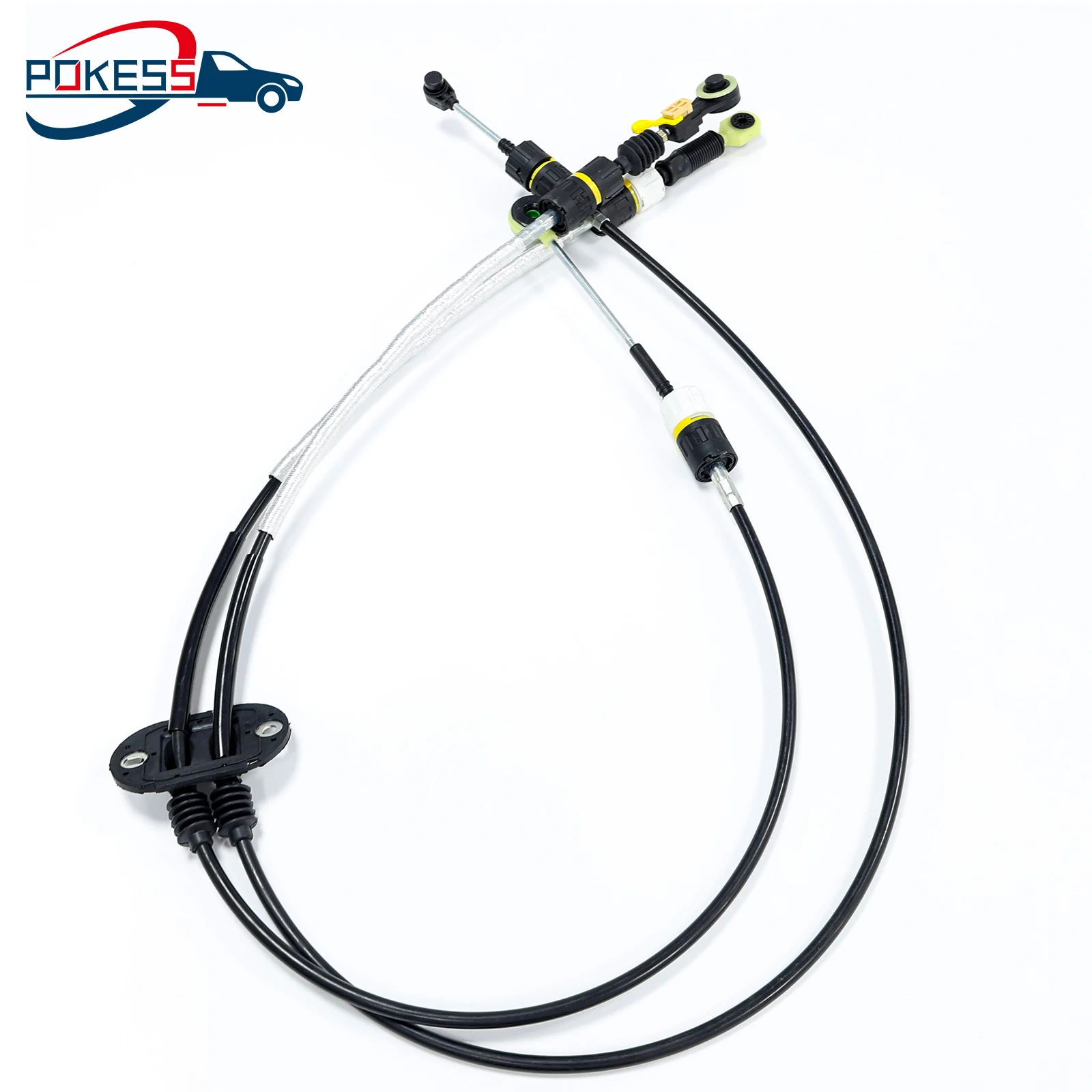 POKESS Throttle Cable Throttle Valve Control Cable For Ford Focus 1.8T Car Accessories 4M5R7E395RB 1420334