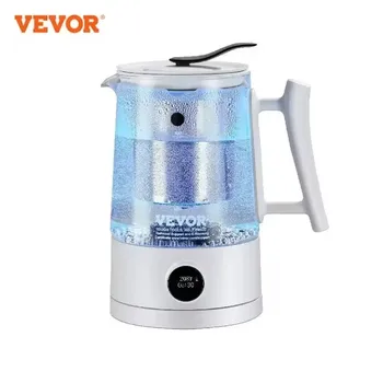 Jarro de água de hidrogênio VEVOR 1,5 L / 52,8 oz Gerador de hidrogênio de grande capacidade Chaleira de água Máquina ionizadora de água rica em hidrogênio