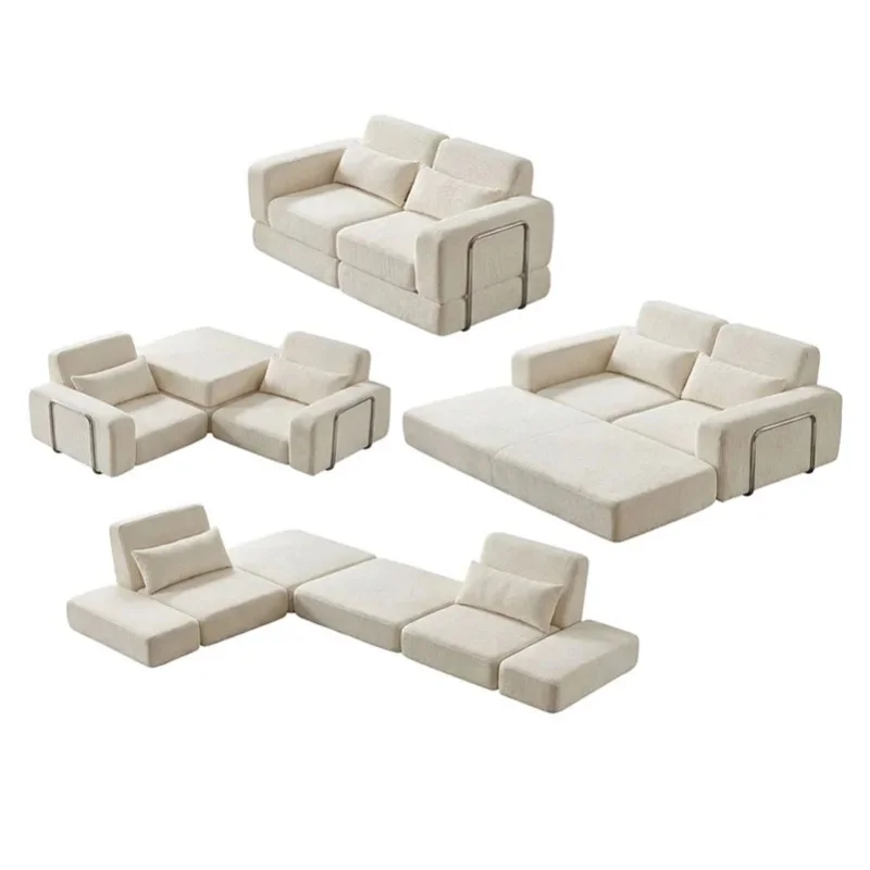 Faltbares Kompressions-Sofabett in verschiedenen Größen, dickes Schwamm-Chenille-Gewebe, Mehrzweck-Sofa für Wohnzimmer, Vermietung, kleine Räume, in mehreren Farben erhältlich